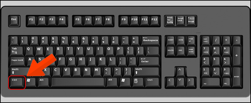 Thao tác với phím CTRL Thao tác với phím CTRL